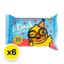 Thumbnail 2 of แจ็กซ์ ผ้าเปียก 20 แผ่น สีฟ้า x 6