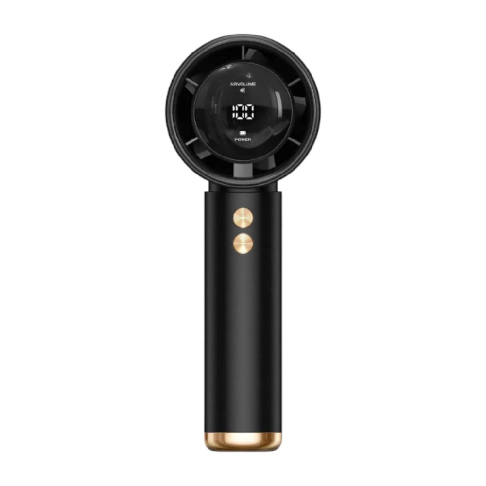 FLYBIRD 3in1 พัดลมพกพา พัดลมมือถือ รุ่น N68 แบตเตอรี่ 5000mAh ชาร์จได้ แรงลม 1-100 ระดับ จอ LED
