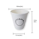 Thumbnail 5 of เอโร่ ถ้วยกระดาษ 2 ชั้น พิมพ์ลาย 9 ออนซ์ x 50