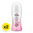 Thumbnail 2 of ทเวลฟ์ พลัส โรลออน ดับเบิลไวท์ สีชมพู 25 มล. x 2+1 ชิ้น