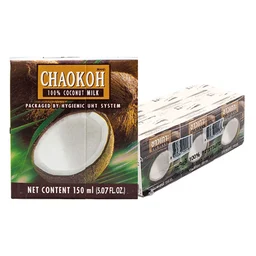 Thumbnail 1 of CHAOKHO Coconut Milk 150 ml x 6