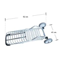 Thumbnail 3 of รถเข็น ตะกร้าจ่ายตลาดอเนกประสงค์ พับเก็บได้ (รับน้ำหนักได้มากถึง 50 Kg.)