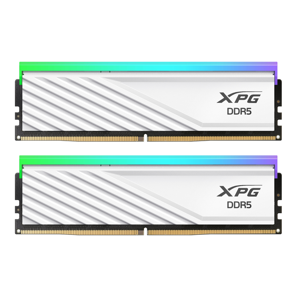 ADATA Ram PC XPG LancerBlade RGB DDR5 32GB/6000MHz 2x16GB CL30 XPG-U600016G-DTRWH White