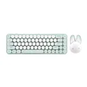 Thumbnail 3 of โมฟี่ เมาส์และคีย์บอร์ด Wireless Mouse + Keyboard Bunny สีเขียวมิ้นท์