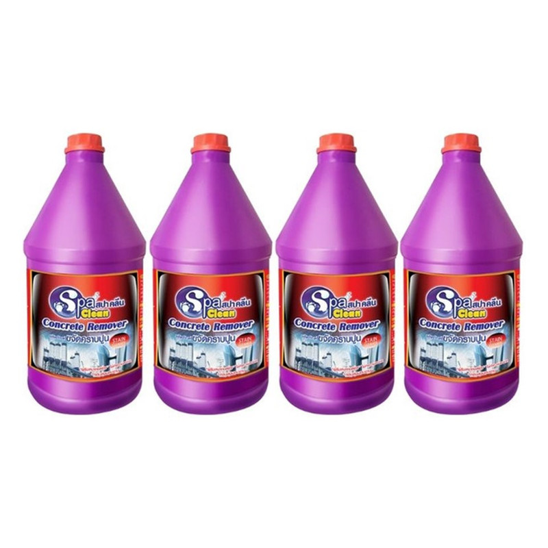 น้ํายาขจัดคราบปูน Concrete Remover ขนาด 3800 มล. (แพ็ค 4 แกลลอน)