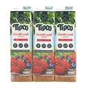 Thumbnail 1 of ทิปโก้ น้ำเชอร์รี่เบอร์รี่ผสมองุ่น 100% 1000 มล. X 3 กล่อง