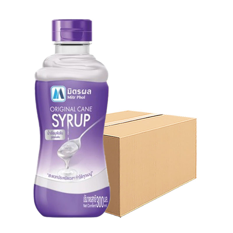 Mitrphol Syrup Original Cane 300 ml x 24