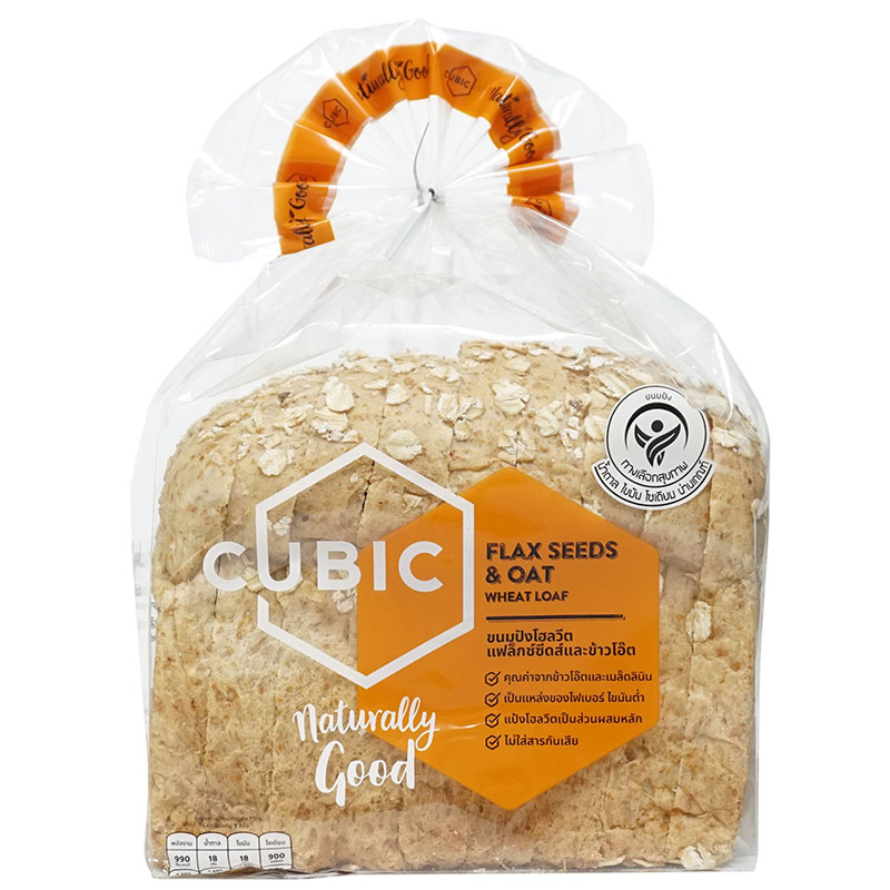 CUBIC Flax Seeds &Oat Wheat Loaf 360 g