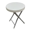 Thumbnail 1 of เก้าอี้เบาะหนังพับได้ ไม่มีพนักพิง