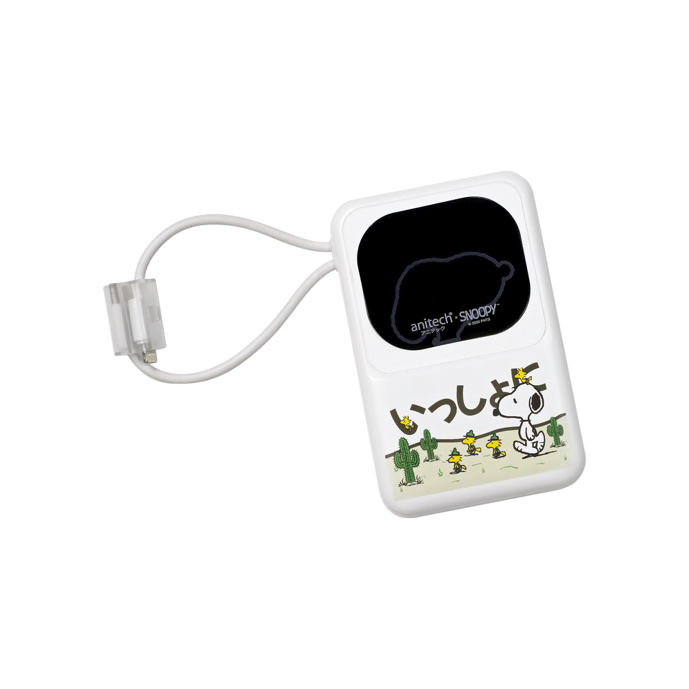 Anitech x Snoopy แบตสํารอง รุ่น PB10-B ความจุ 10000mAh