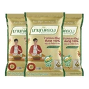 Thumbnail 1 of มาบุญครอง ข้าวหอมมะลิ 100% ต้นฤดู ถุงทอง 5 กก. x 3