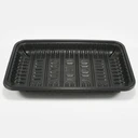 Thumbnail 2 of Matapat ถาดดำPP ขนาด 5x8 (ดำ) นิ้ว ถาดผัก-ผลไม้ใหญ่ ถาดใส่เนื้อ ถาดพลาสติกอย่างดี ถาดคุณภาพ Foodgrade (100ชิ้น)