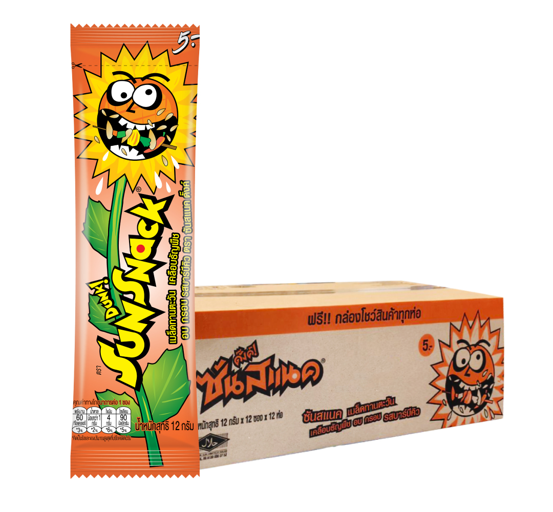 SUNSNACK Bar-B-Q Flavor 12 g x 12