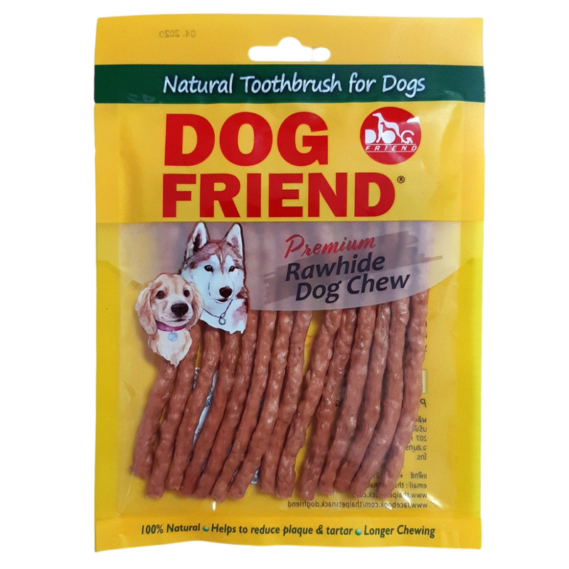 Dog Friend ขนมสุนัข สติ๊กนิ่ม รสเนื้อ 60g(4 ซอง)