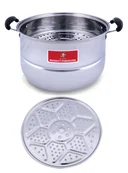 Thumbnail 3 of หม้อนึ่งสแตนเลส 2 ชั้น 3 ชิ้น/ชุด ตรามังกร