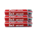 Thumbnail 1 of โพลี-ฟอยล์ อลูมิเนียมฟอยล์ 30 ซม.x 25 ตร.ฟุต แพ็ก 3 กล่อง