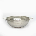 Thumbnail 1 of Twin Fish กระชอนสแตนเลส ตะแกรงล้างผัก กะละมังมีรูแบบ 2 หู ขนาด 25.5 ซม. SSTE-255