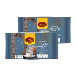 Thumbnail 1 of ดาวคอฟฟี่ กาแฟสำเร็จรูป ชนิดฟรีซดราย อเมริกาโน่ 2 ก. 50 ซอง x 2