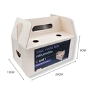 Thumbnail 2 of Matapat กล่องใส่ผลไม้ (กล่องเบอร์3) กล่องเจาะรู กล่องใส่มะยงชิด กล่องใส่ขนม Take Home Box บรรจุ 10ใบ/แพ็ค