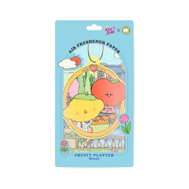 King's Stella x MondayBlue Air Freshener แผ่นหอมปรับอากาศ คิงส์สเตลล่า มันเดย์บลู Fruity Platter