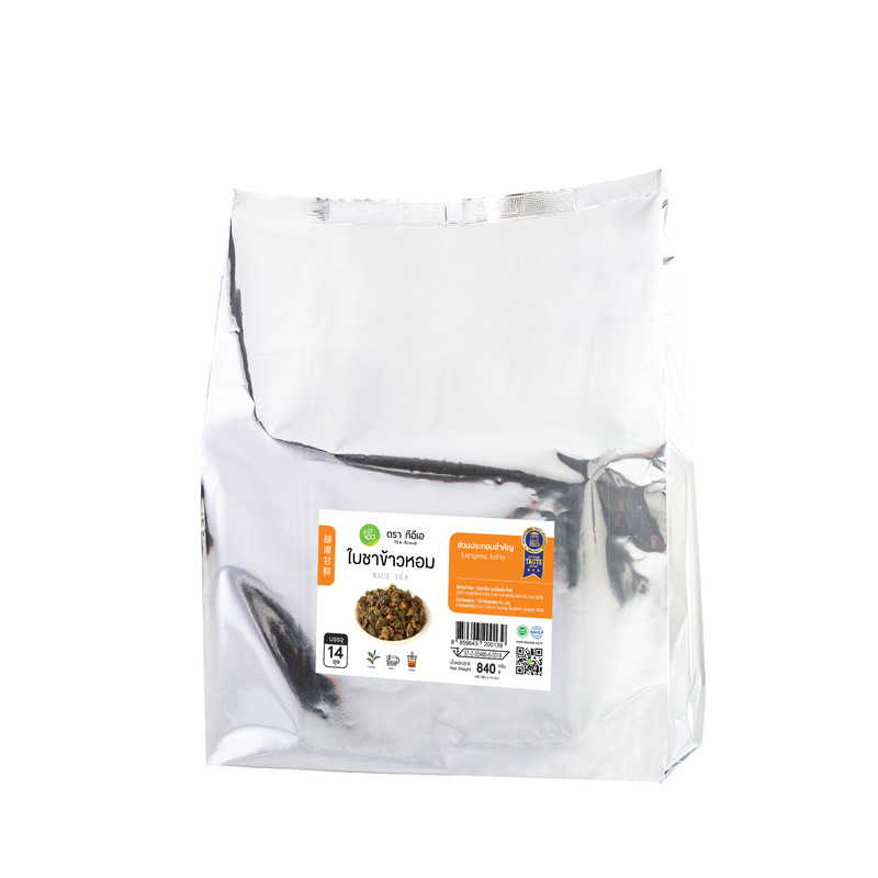 TEA Fragrant Rice Tea Leaves Foil Pack (60g × 14 bags)