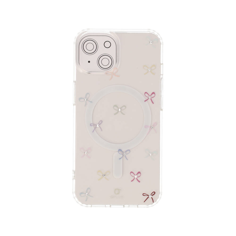 QPLUS Case iPhone 13/14 Ribbon with Magnetic