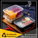 Thumbnail 5 of ลิงกล่องแก้ว กล่องอาหารพลาสติก กล่องใส่อาหาร กล่องข้าวเดลิเวอรี่ กล่องเหลี่ยม กล่องพร้อมฝา ใส 1000 มล. [50 ใบ]