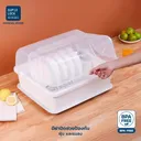 Thumbnail 5 of ซุปเปอร์ ล็อค ที่คว่ำจานทรงโค้งมนระบายน้ำได้ดี มีฝาปิด กันฝุ่นละออง กันแมลง รุ่น 5565