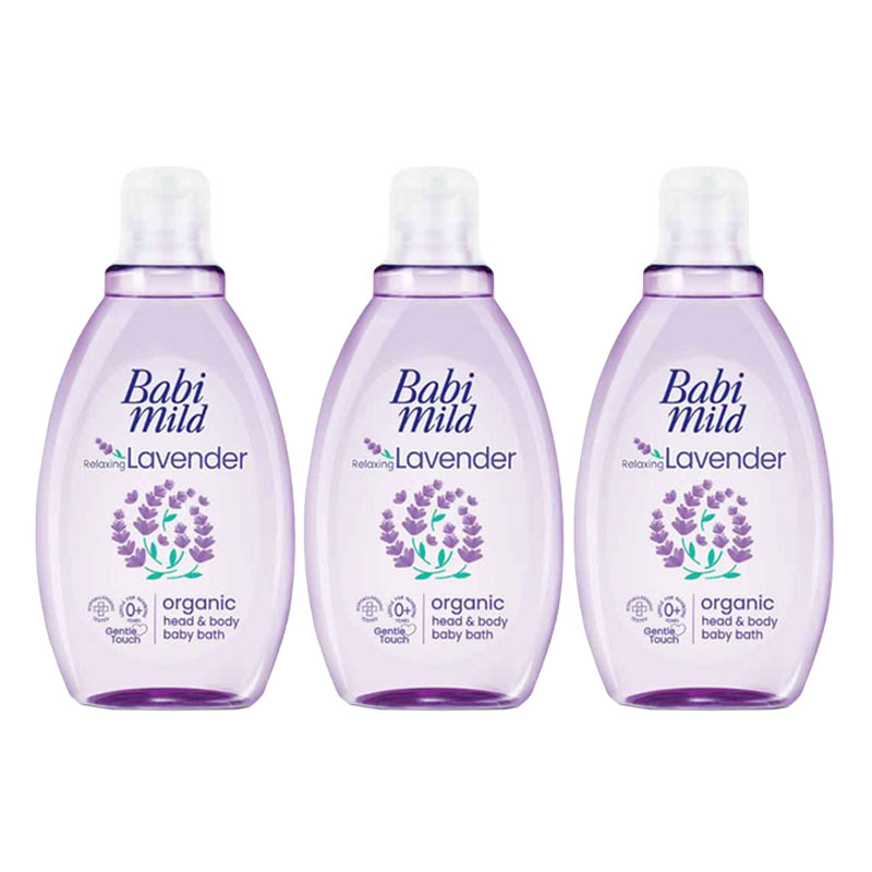 BABI MILD Bath Lavender 180 ml x 3