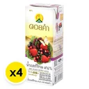 Thumbnail 2 of DOI KHAM 98% Mixed Berry Juice 200 ml x 4