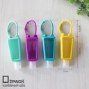 Thumbnail 2 of Depack PET(GEL)-P (สีม่วง 1 ชิ้น) ขวดใส่เจลล้างมือหุ้มซิลิโคน ขนาด 30 ml. ไม่คละสี (1 ชิ้น)