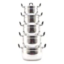 Thumbnail 1 of จระเข้ ชุดหม้อข้าวอลูมิเนียม ขนาด 18-26 ซม. 1 ชุด x 2