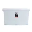 Thumbnail 2 of DIAMOND Storage Box with Wheel (Grade A) Clear color 100 l