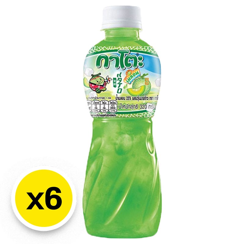 KATO 25% Melon Juice with Nata de Coco 320 ml x 6 | Makro PRO