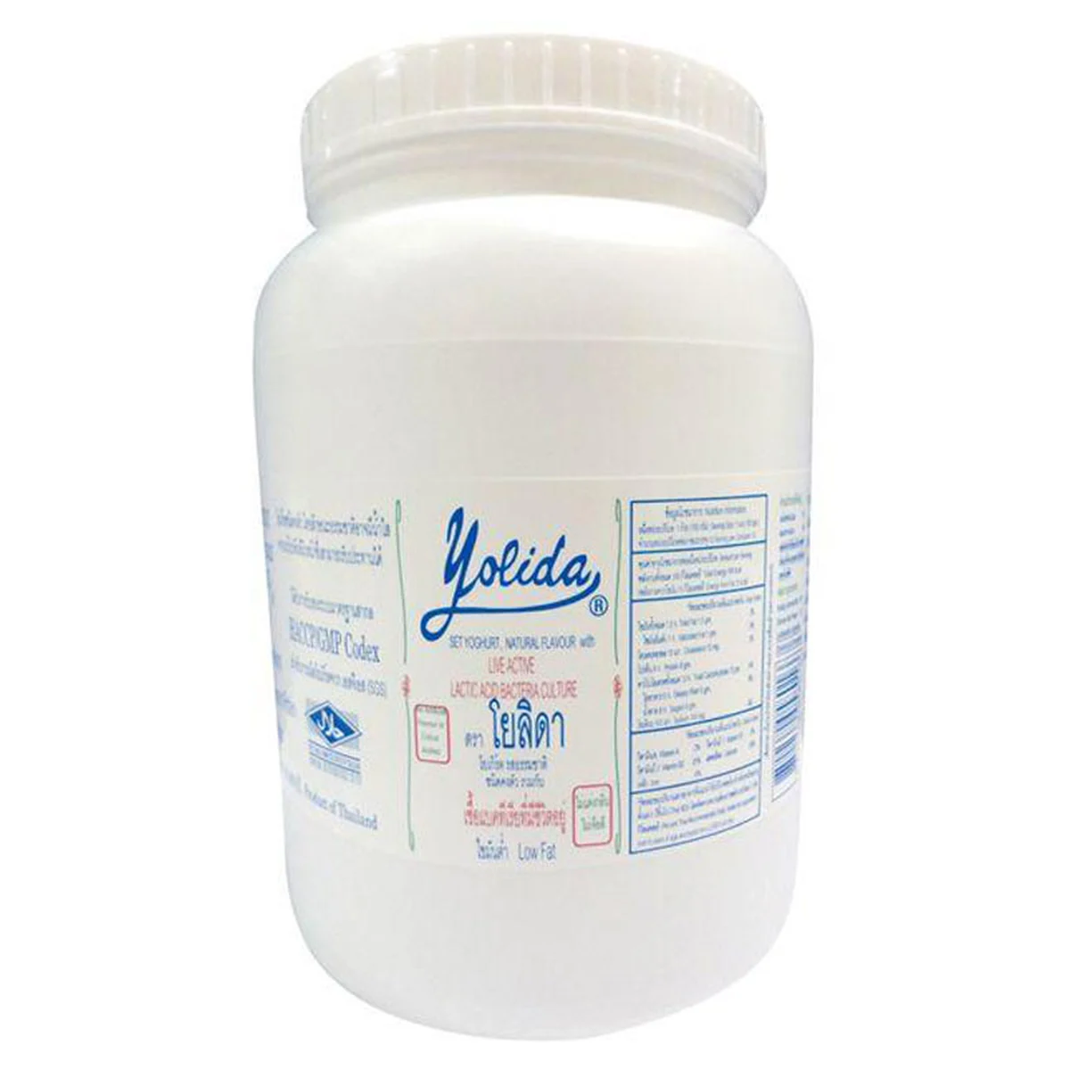 โยลิดา โยเกิร์ต ไขมันต่ํา รสธรรมชาติ 1.8 ล.