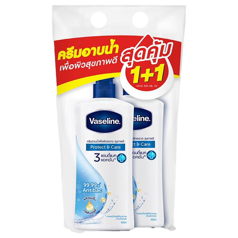 VASELINE Liquid Soap Blue 400 ml x 1+1