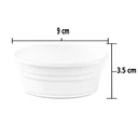 Thumbnail 2 of เอโร่ ชามไอศครีม 5.5 ออนซ์ สีขาว 50 ชิ้น