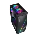 Thumbnail 1 of ITSONAS ATX CASE (NP)  PEACOCK ARGB (Black) - A0157913