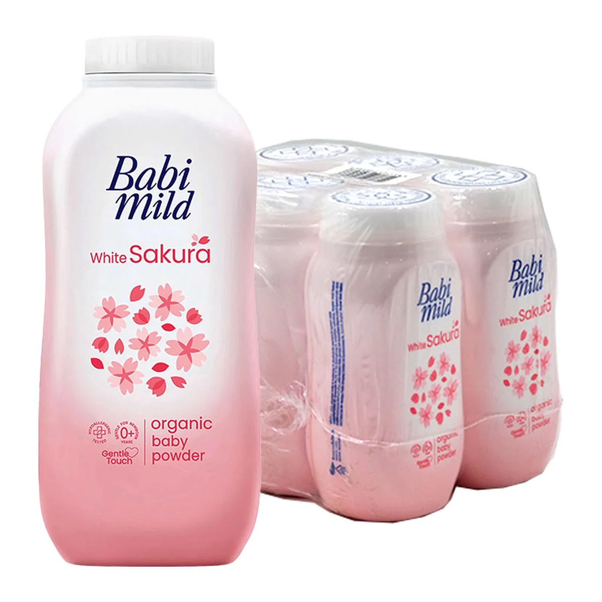 BABI MILD Talcum Sakura 45 g x 6