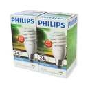 Thumbnail 1 of ฟิลิปส์ หลอดไฟขั้ว E27 ทอร์นาโด 24 วัตต์ แสงขาว x 2