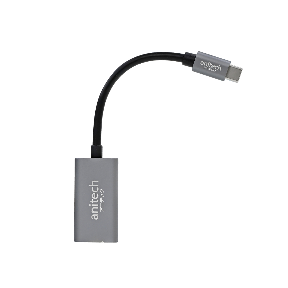 ANITECH RA203 USB-C to HDMI ADAPTER Grey