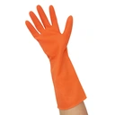 Thumbnail 3 of Rhino ถุงมือยางสีส้ม Size M (12 คู่)