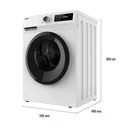 Thumbnail 2 of TOSHIBA Washing Machine Front Load 8.5 kg Model TW-BH95S2T WHITE