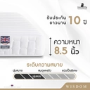 Thumbnail 5 of Dunlopillo ที่นอน รุ่น Wisdom ขนาด 6 ฟุต แถมฟรีหมอนหนุน 2 ใบ