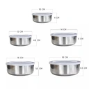 Thumbnail 4 of RRS ชุดหม้อสตูว์ทรงสูง รุ่น FD 4 ใบ
+ หม้อแขก 5 ใบ + โถสแตนเลสพร้อมฝา 5ใบ + กระบวยไนล่อน