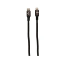 Thumbnail 1 of TECHPRO USB-C to Lightning Cable Nylon 20W 1M. Black/Grey (TP-C02)