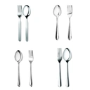 Thumbnail 2 of ชุดช้อนส้อม หนา 2 มม. คละลาย x 6 คู่