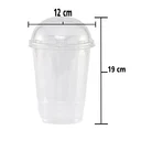 Thumbnail 2 of เอโร่ ถ้วยน้ำ PP 8 เหลี่ยม พร้อมฝา 30 ออนซ์ 25 ชิ้น