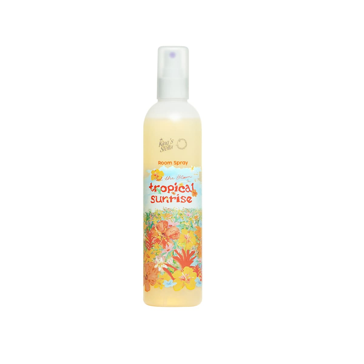 King's Stella x Give me museums คิงส์สเตลล่า ฟีล เดอะ บลูม สเปรย์น้ําหอมปรับอากาศ Feel The Bloom Room (200 ml.) Tropical Sunrise