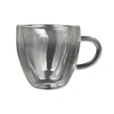 Thumbnail 2 of แก้วชาสองชั้นรูปหัวใจ ความจุ 240 มล. แพ็ค 2 ใบ